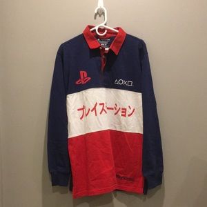 ❗️PlayStation long sleeve polo Japan men’s medium